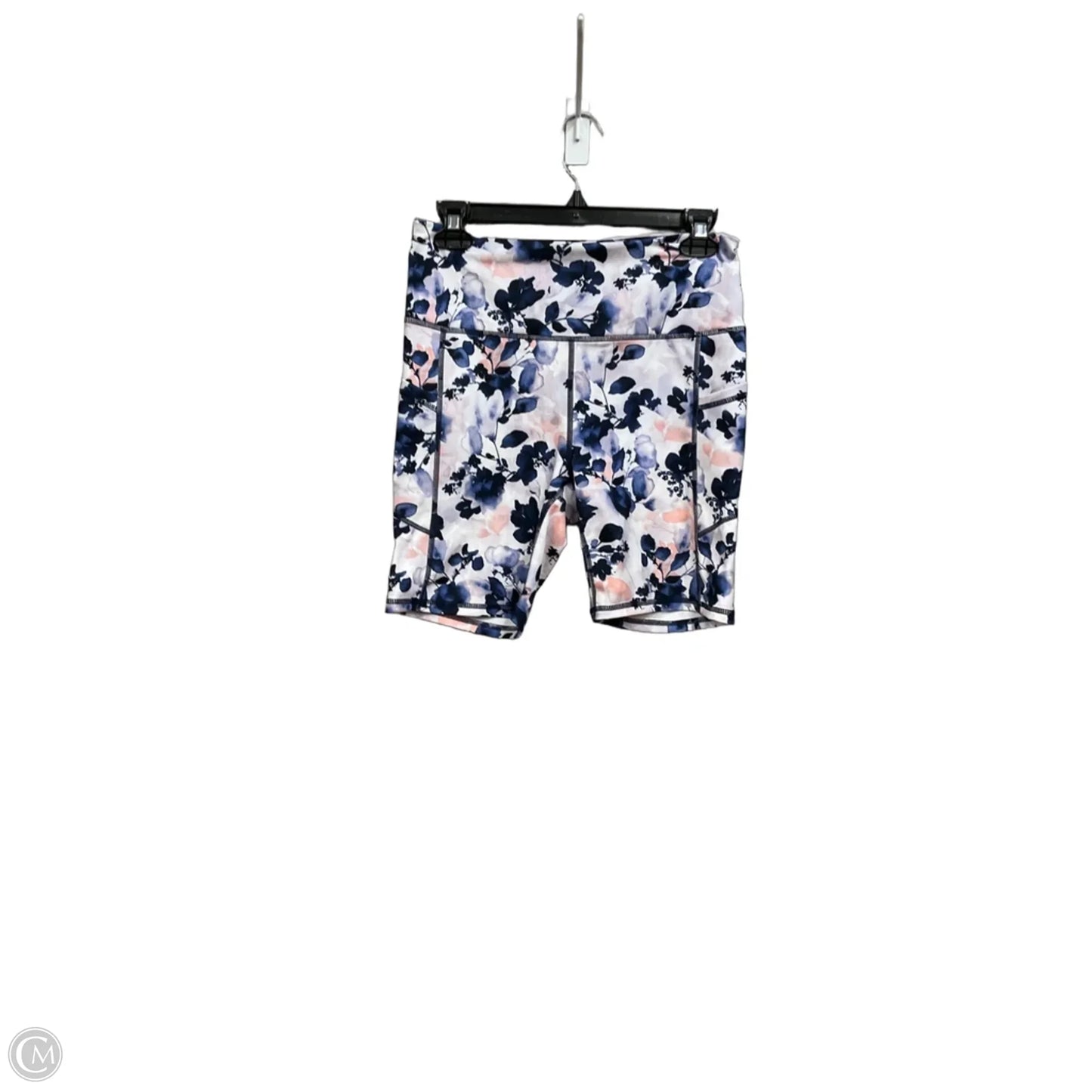 Athletic Shorts By Gaiam In Floral Print, Size: M