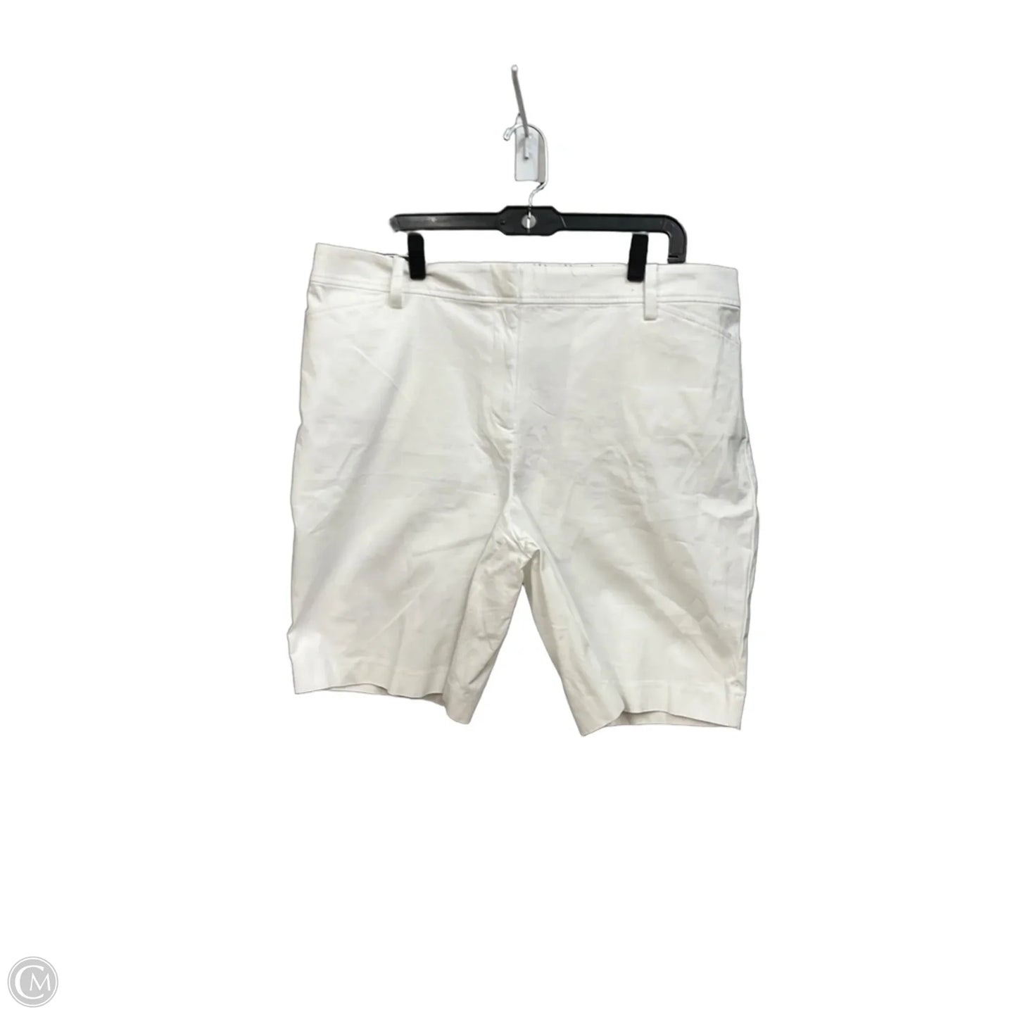 Shorts By Talbots In White, Size: 18