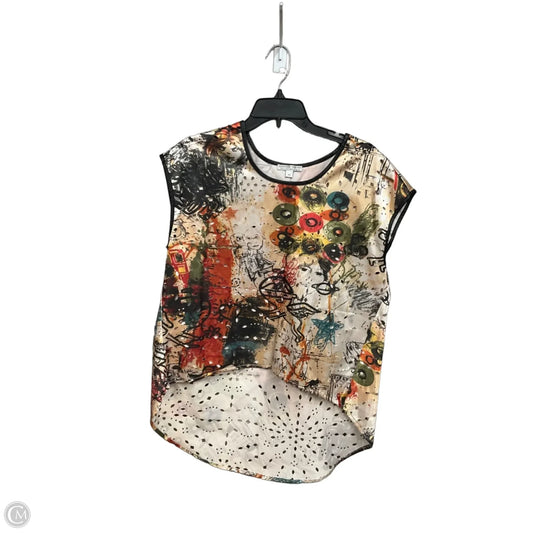 Top Sleeveless By Alberto Makali In Multi-colored, Size: M
