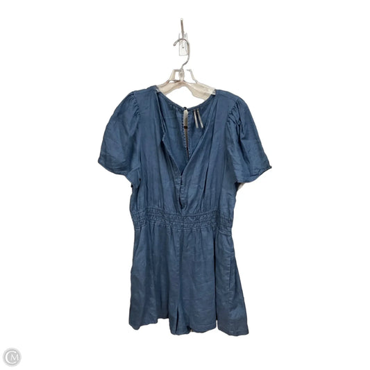 Romper By Anthropologie In Blue, Size: Xl