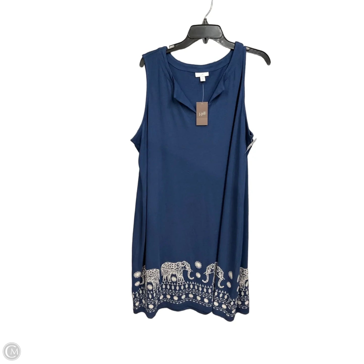 Dress Casual Short By J. Jill In Blue, Size: Xl