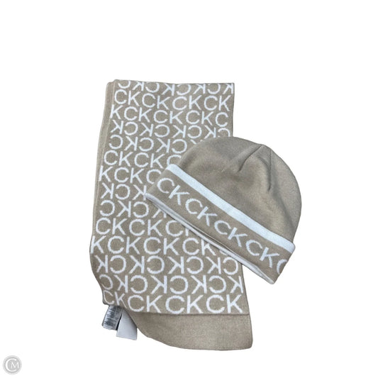 Scarf Winter By Calvin Klein In Tan