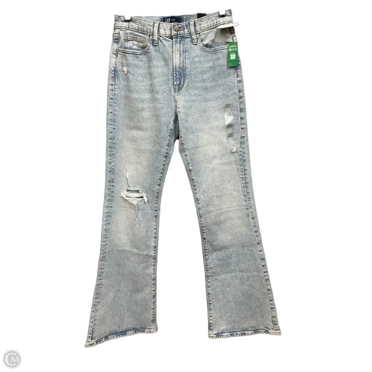 Jeans Boot Cut By Gap In Blue Denim, Size: 4
