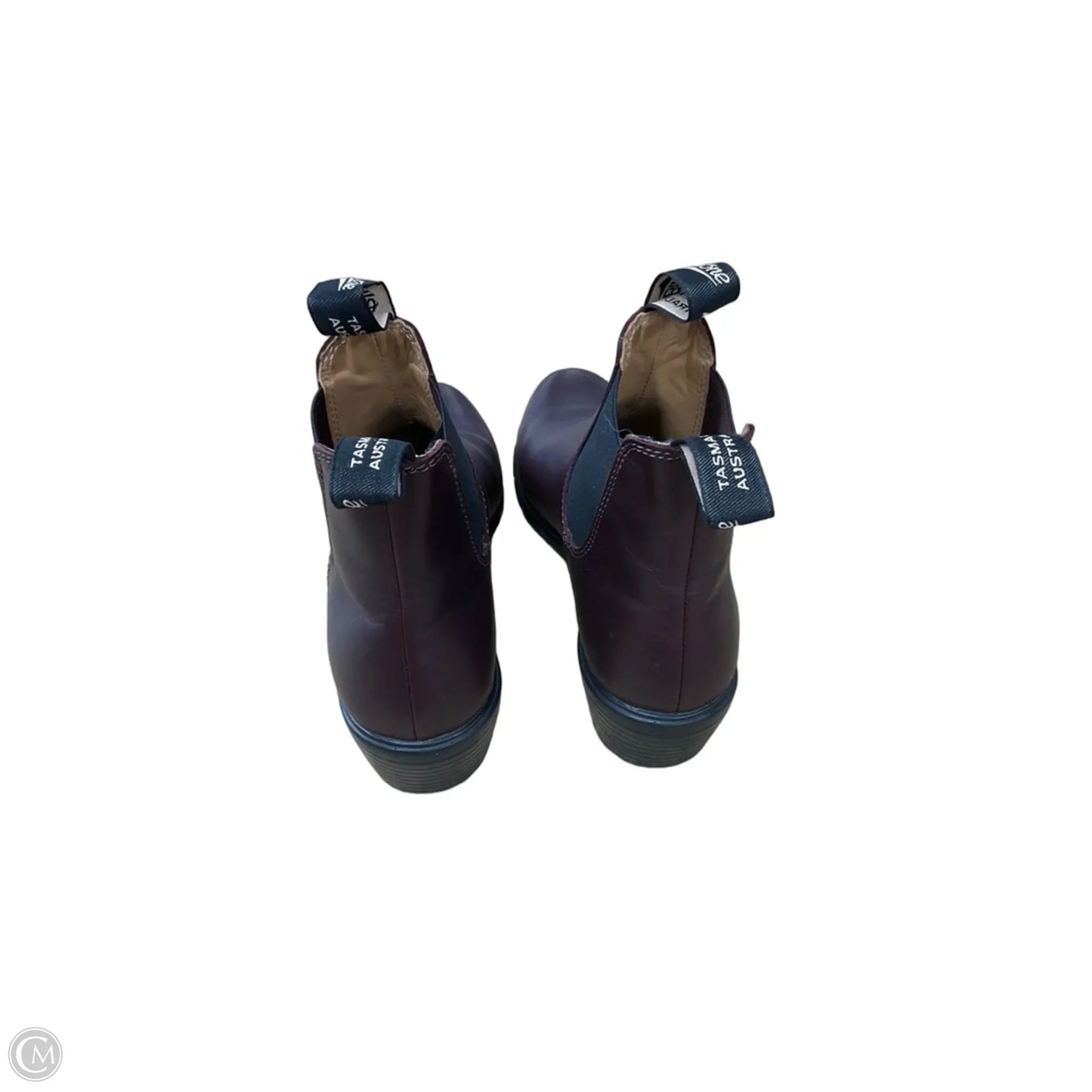 Boots Ankle Flats By Clothes Mentor In Brown, Size: 8