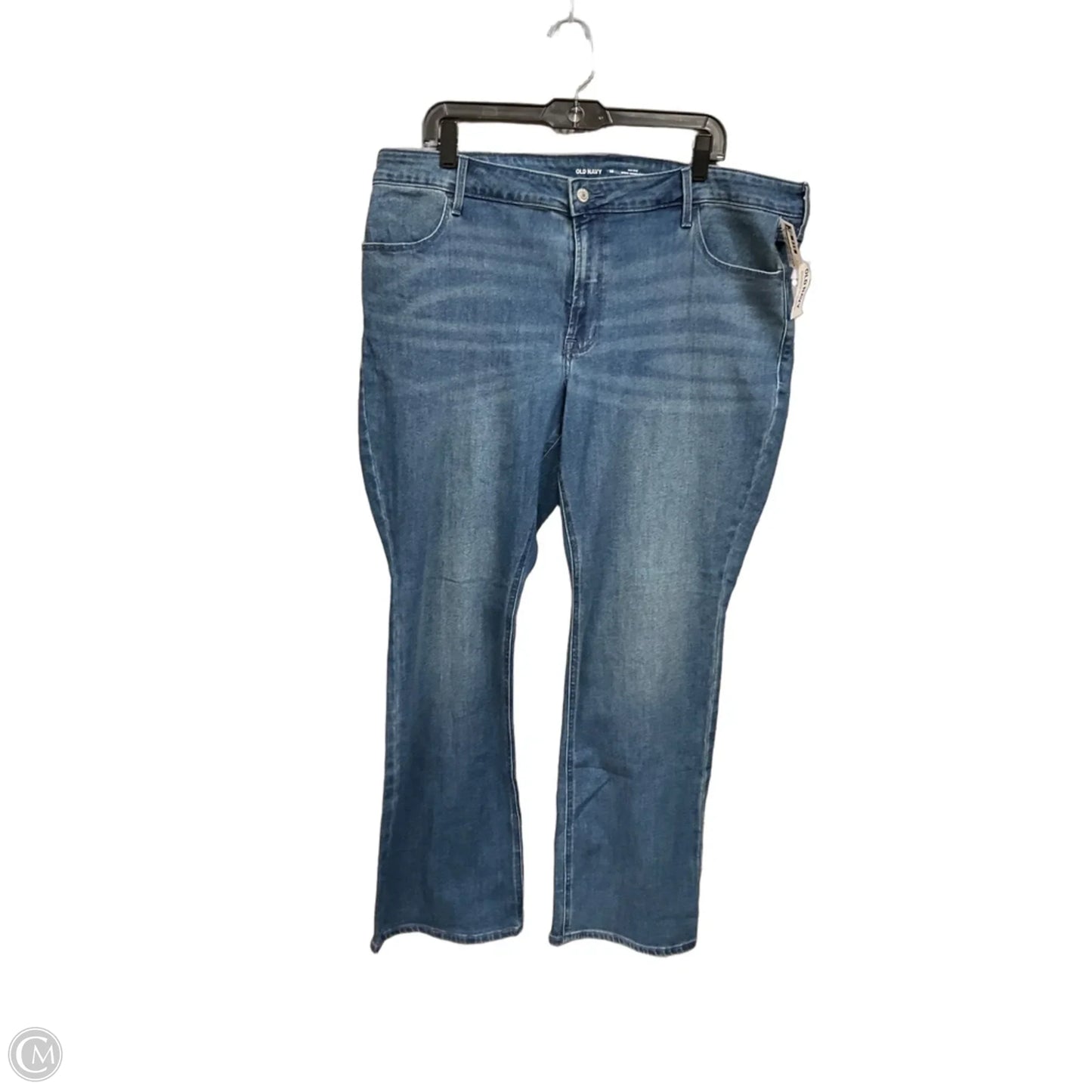Jeans Wide Leg By Old Navy In Blue Denim, Size: 18