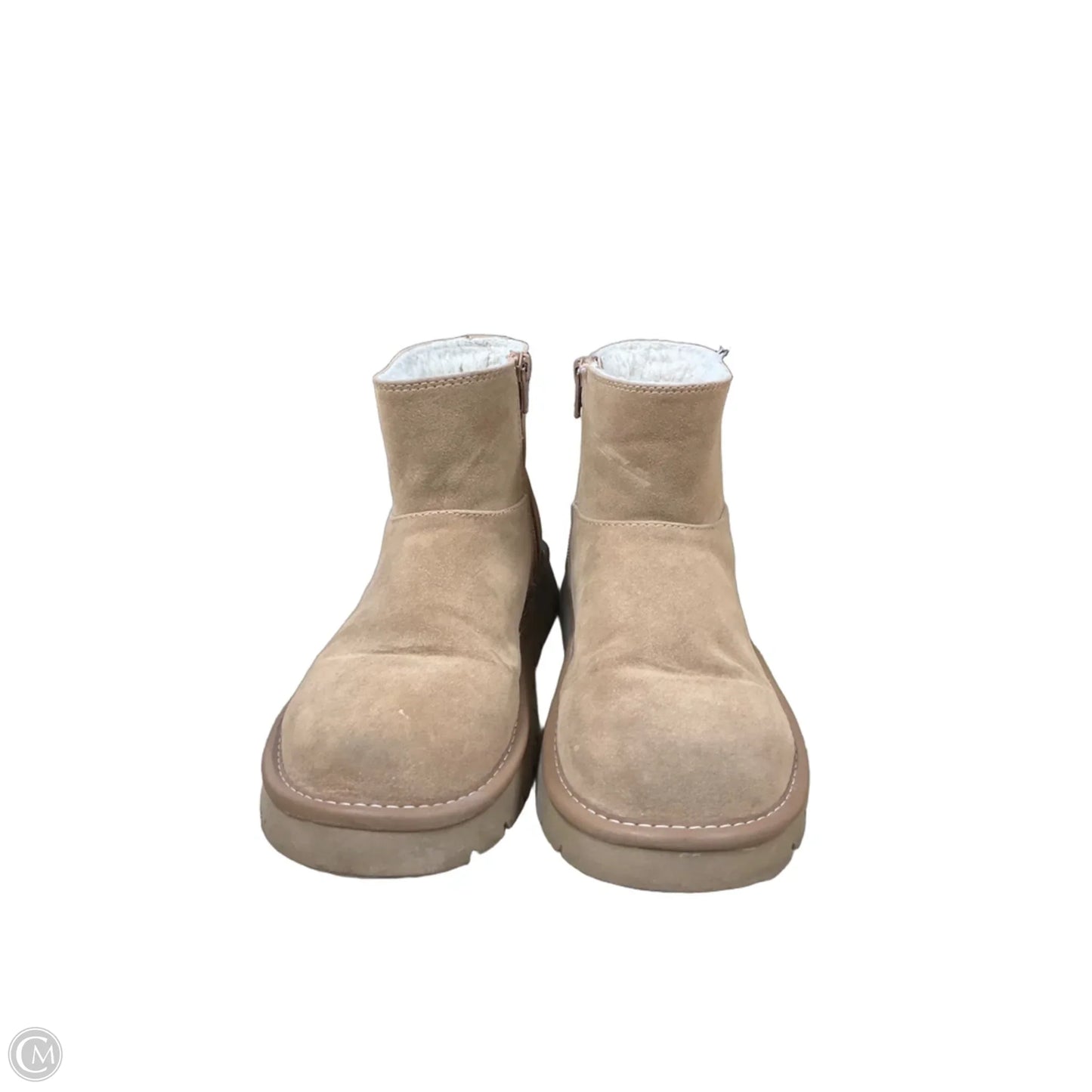 Boots Ankle Flats By Universal Thread In Tan, Size: 7
