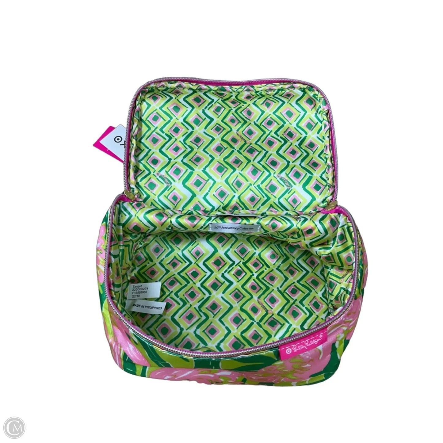 Makeup Bag Designer By Lilly Pulitzer, Size: Medium