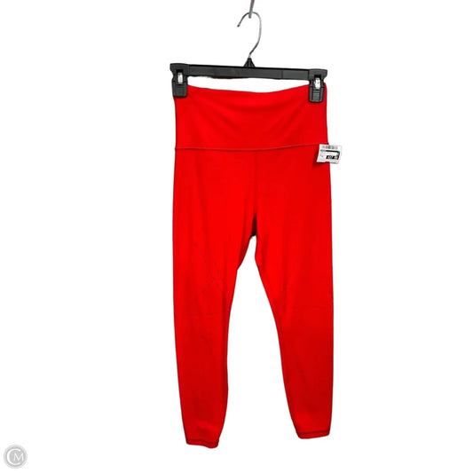 Athletic Leggings By Athleta In Rose Gold, Size: Xs