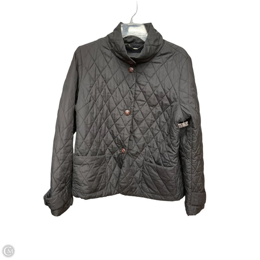 Jacket Puffer & Quilted By Jones New York In Black, Size: L