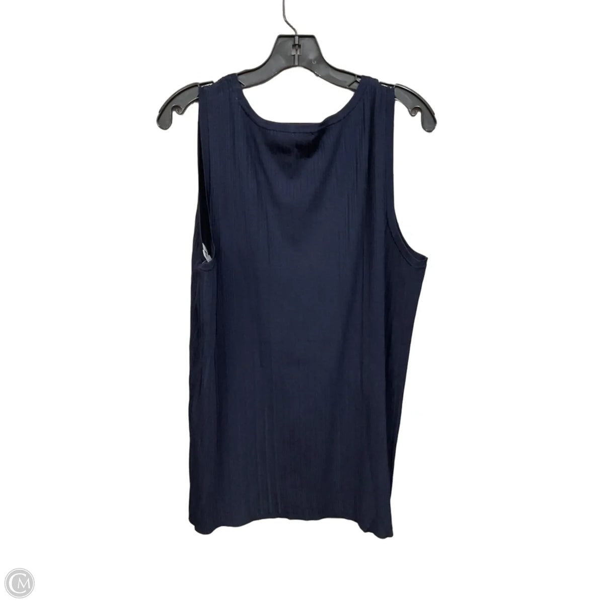 Top Sleeveless Basic By Chicos In Navy, Size: Xl