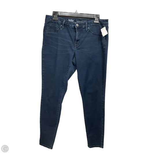 Jeans Skinny By Mossimo In Blue Denim, Size: 12