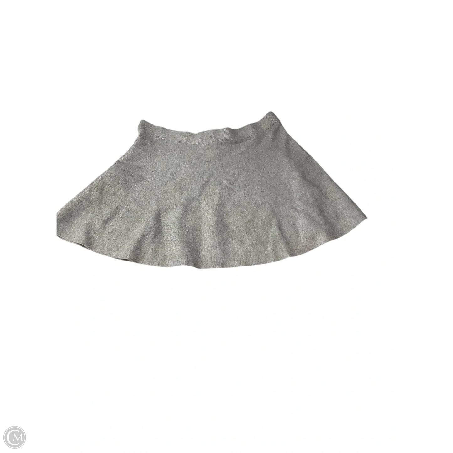 Skirt Midi By H&m In Grey, Size: L