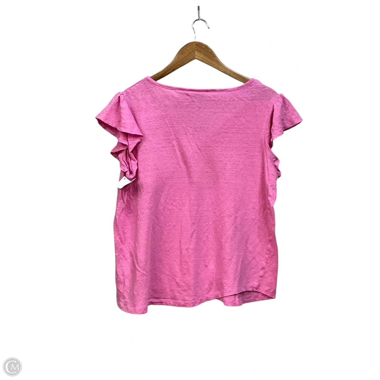 Top Short Sleeve By Rachel Zoe In Pink, Size: 2x