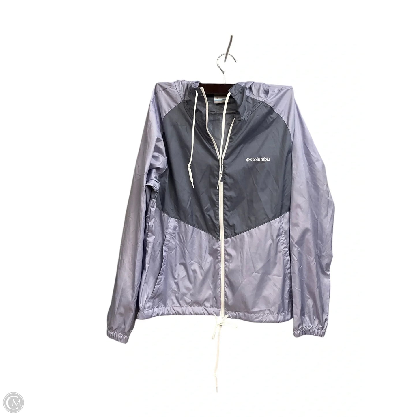 Coat Raincoat By Columbia In Purple, Size: M