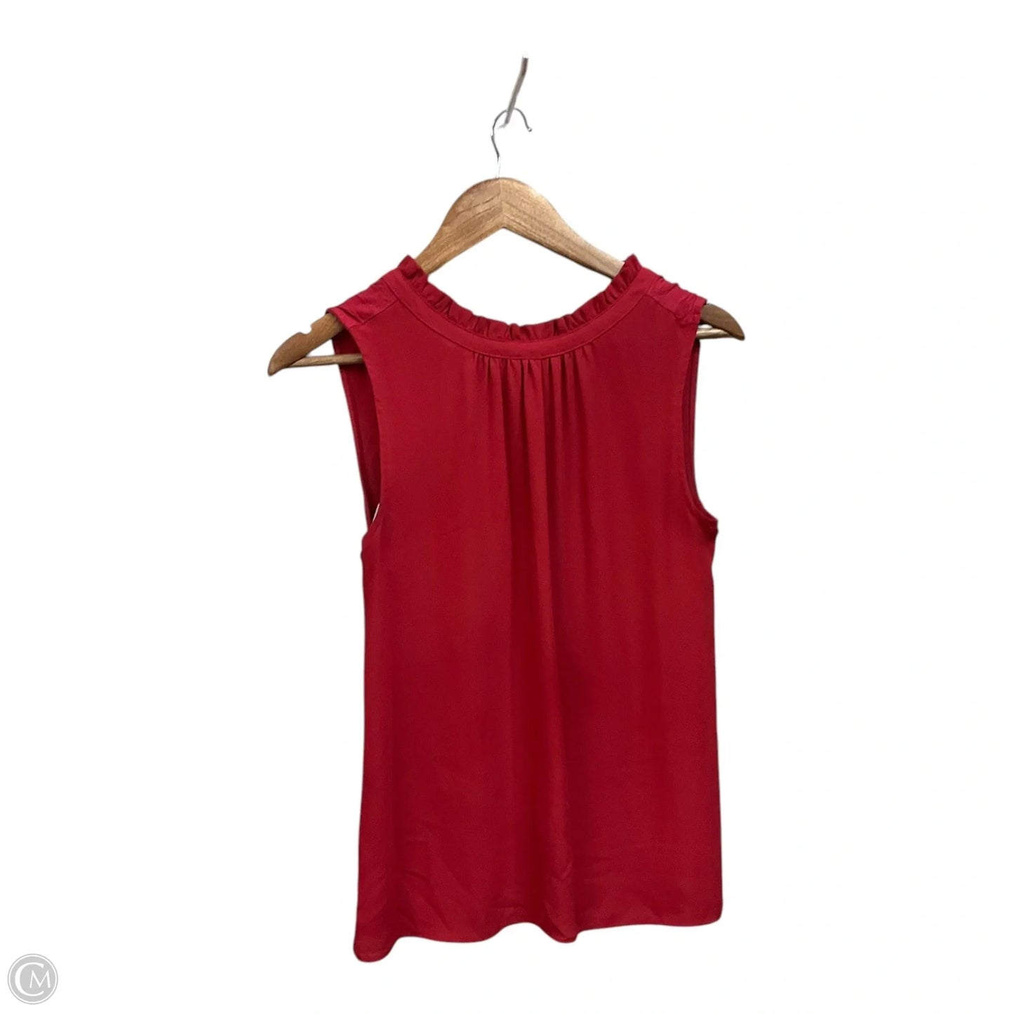 Top Sleeveless By Loft In Red, Size: Xs