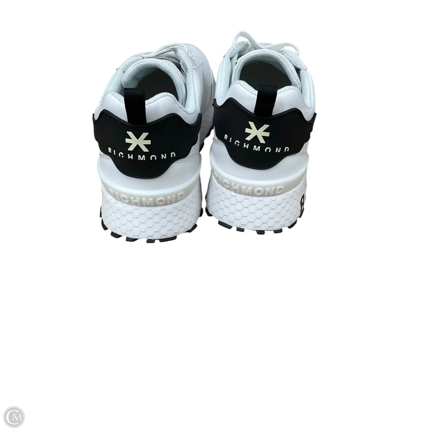 Shoes Sneakers By Clothes Mentor In Black & White, Size: 10