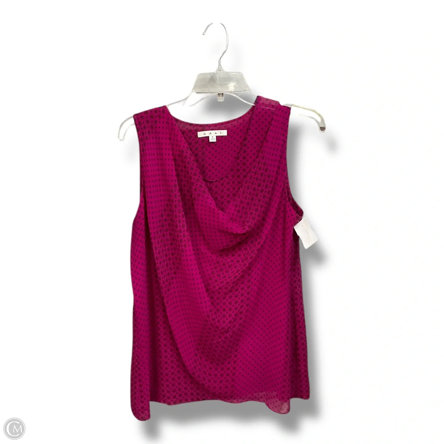 Top Sleeveless By Cabi In Pink, Size: S