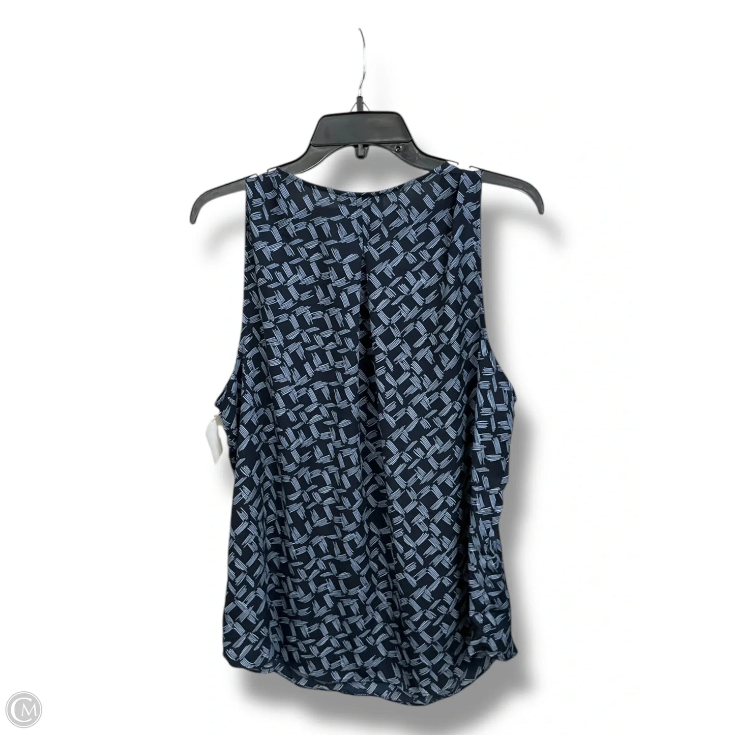 Top Sleeveless By Banana Republic In Blue, Size: L