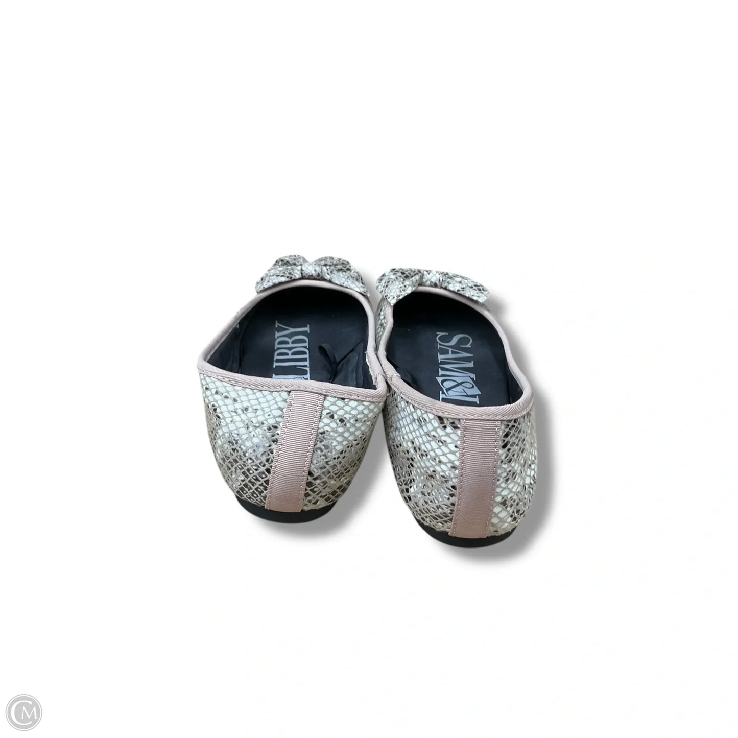 Shoes Flats By Sam And Libby In Snakeskin Print, Size: 7