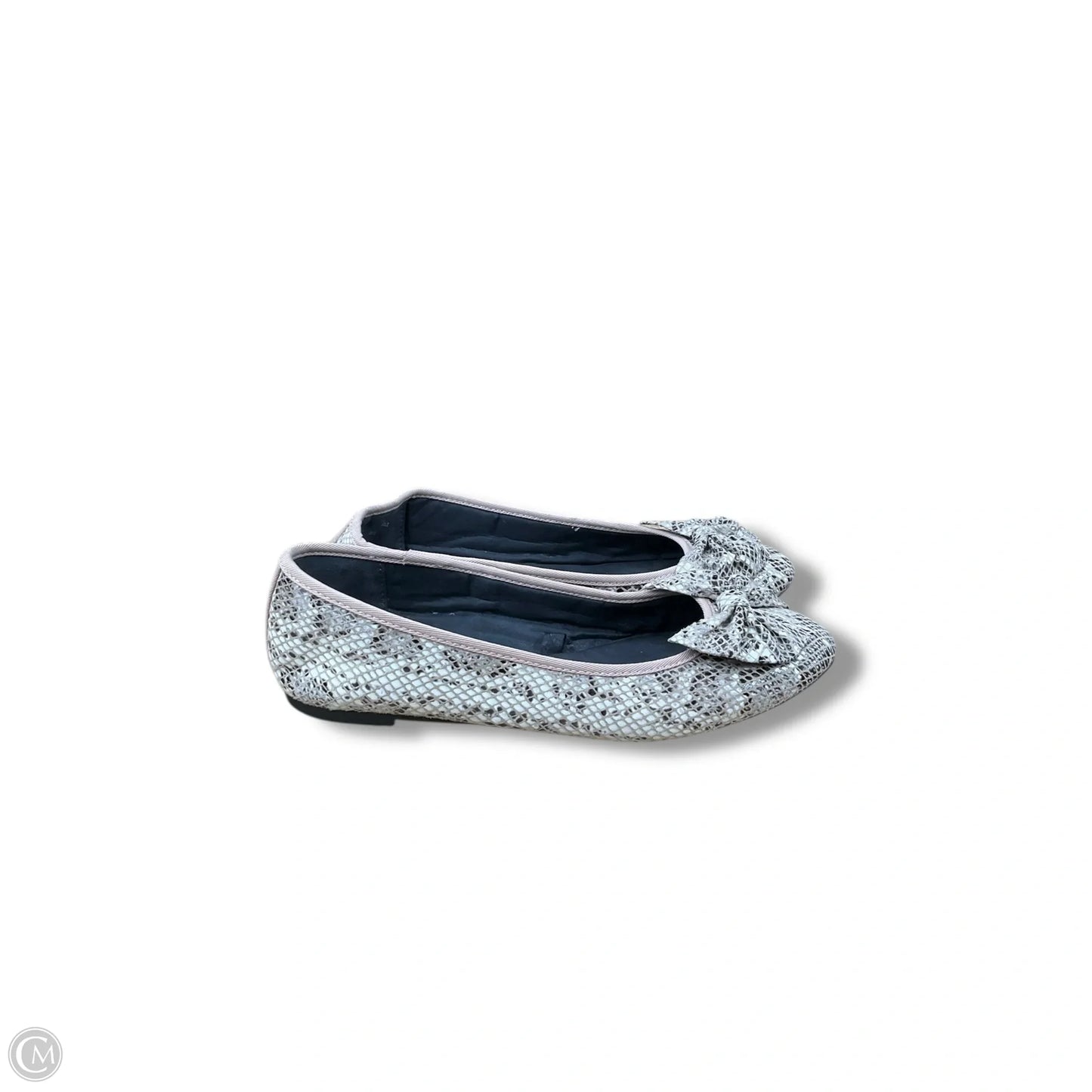Shoes Flats By Sam And Libby In Snakeskin Print, Size: 7