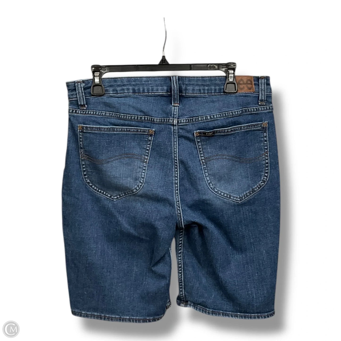 Shorts By Lee In Blue Denim, Size: 14