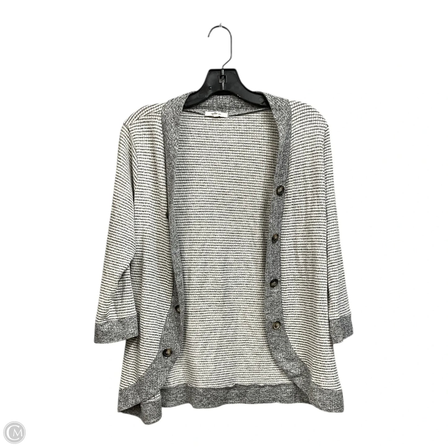 Cardigan By Maurices In Striped Pattern, Size: Xl