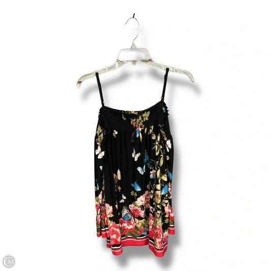 Top 3/4 Sleeve By Inc In Floral Print, Size: L