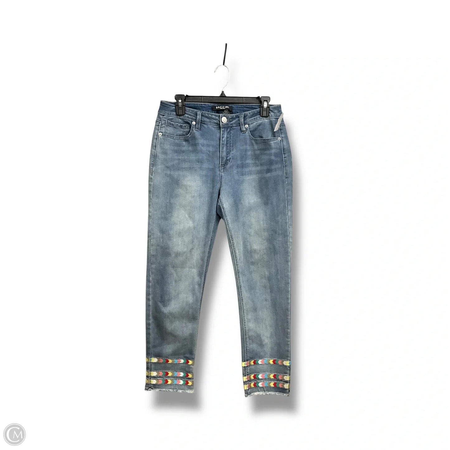 Jeans Straight By Baccini In Blue Denim, Size: 6