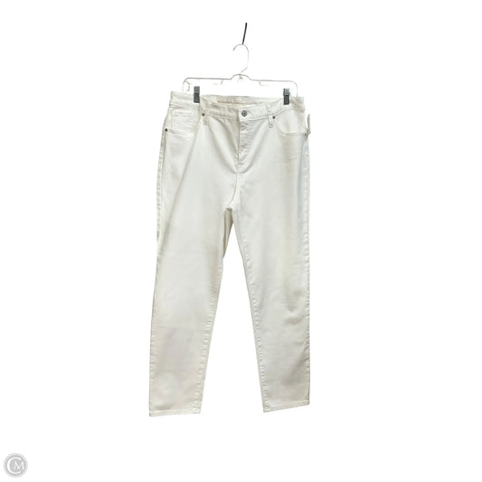 Pants Other By Chicos In White Denim, Size: 14