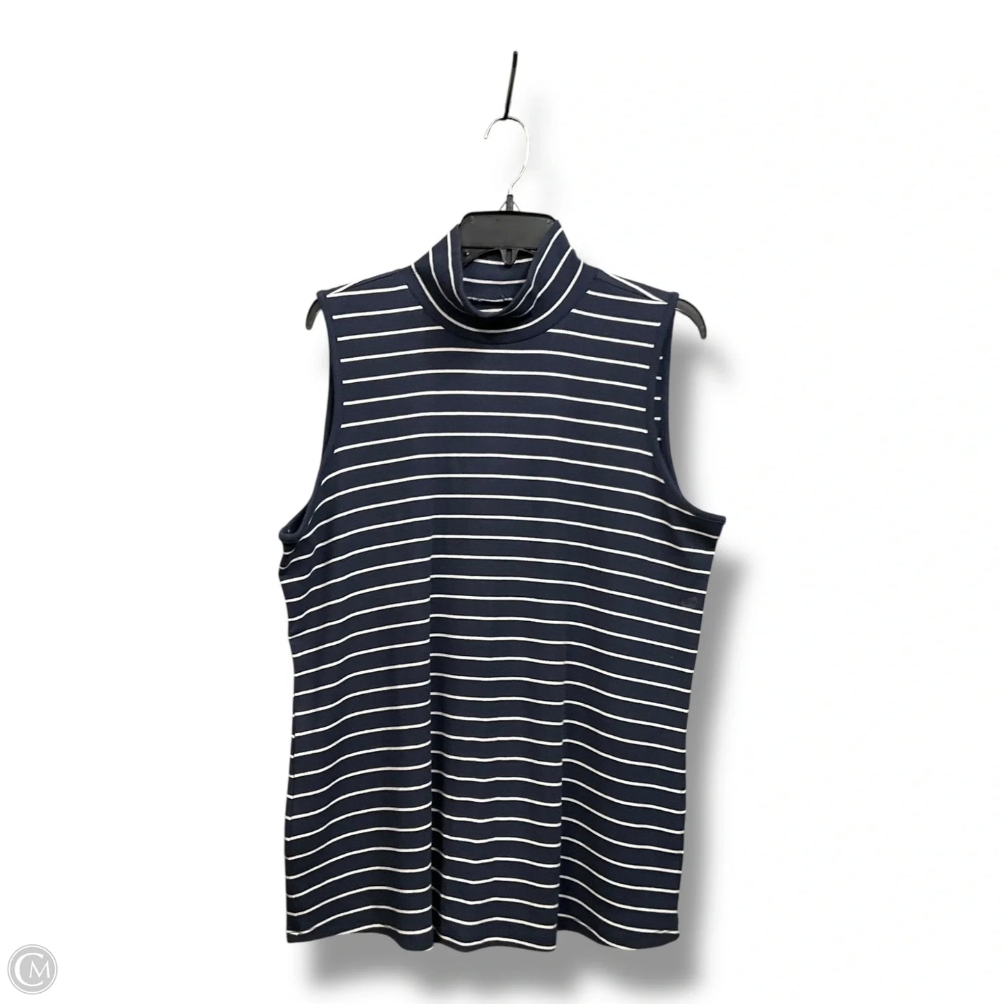 Top Sleeveless By Lane Bryant In Striped Pattern, Size: 3x