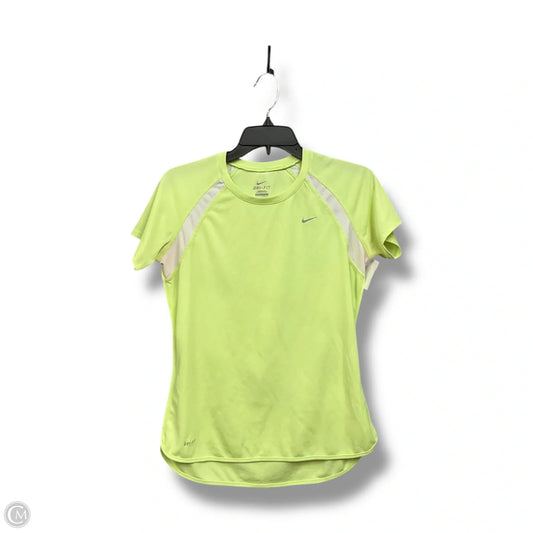 Athletic Top Short Sleeve By Nike Apparel In Grey, Size: M