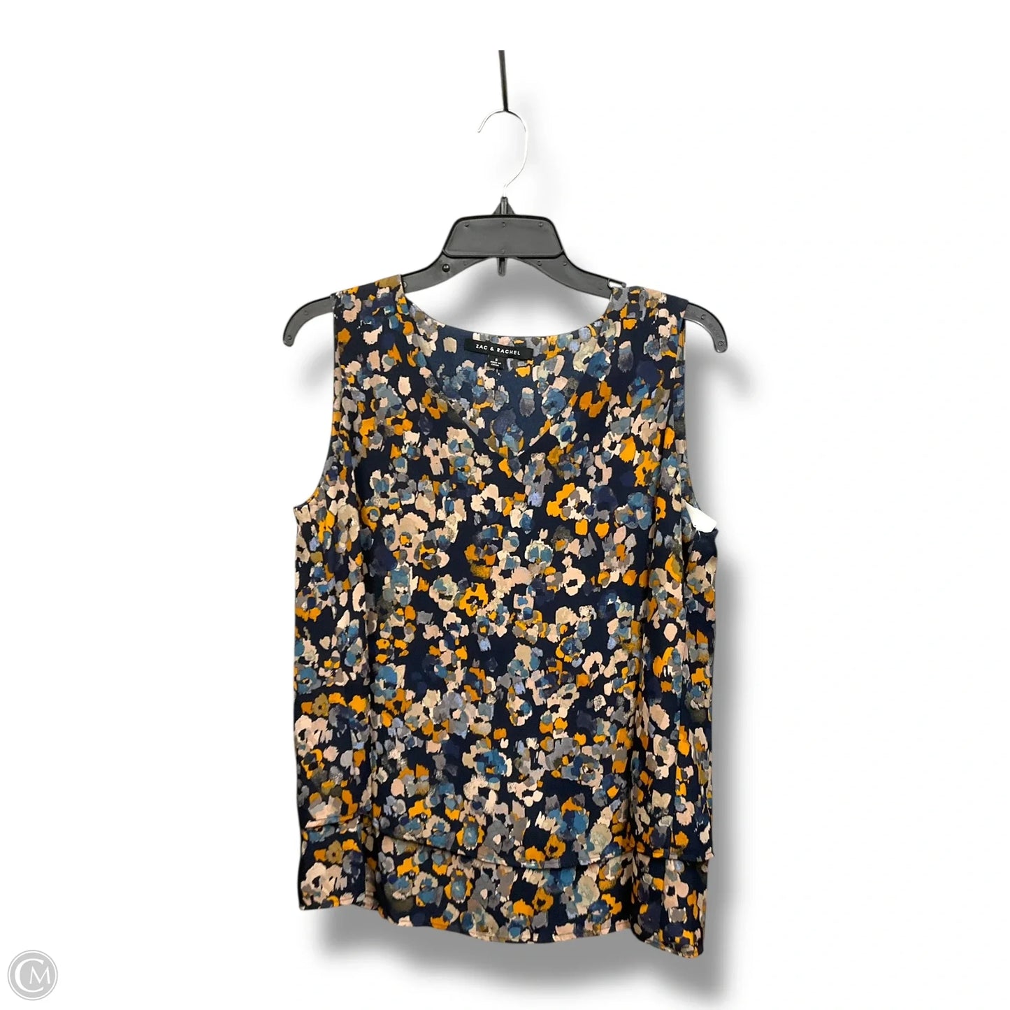 Top Sleeveless By Zac And Rachel In Blue, Size: S