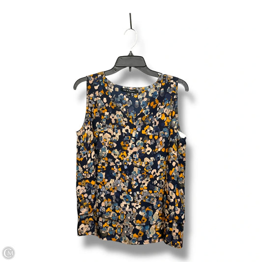 Top Sleeveless By Zac And Rachel In Blue, Size: S