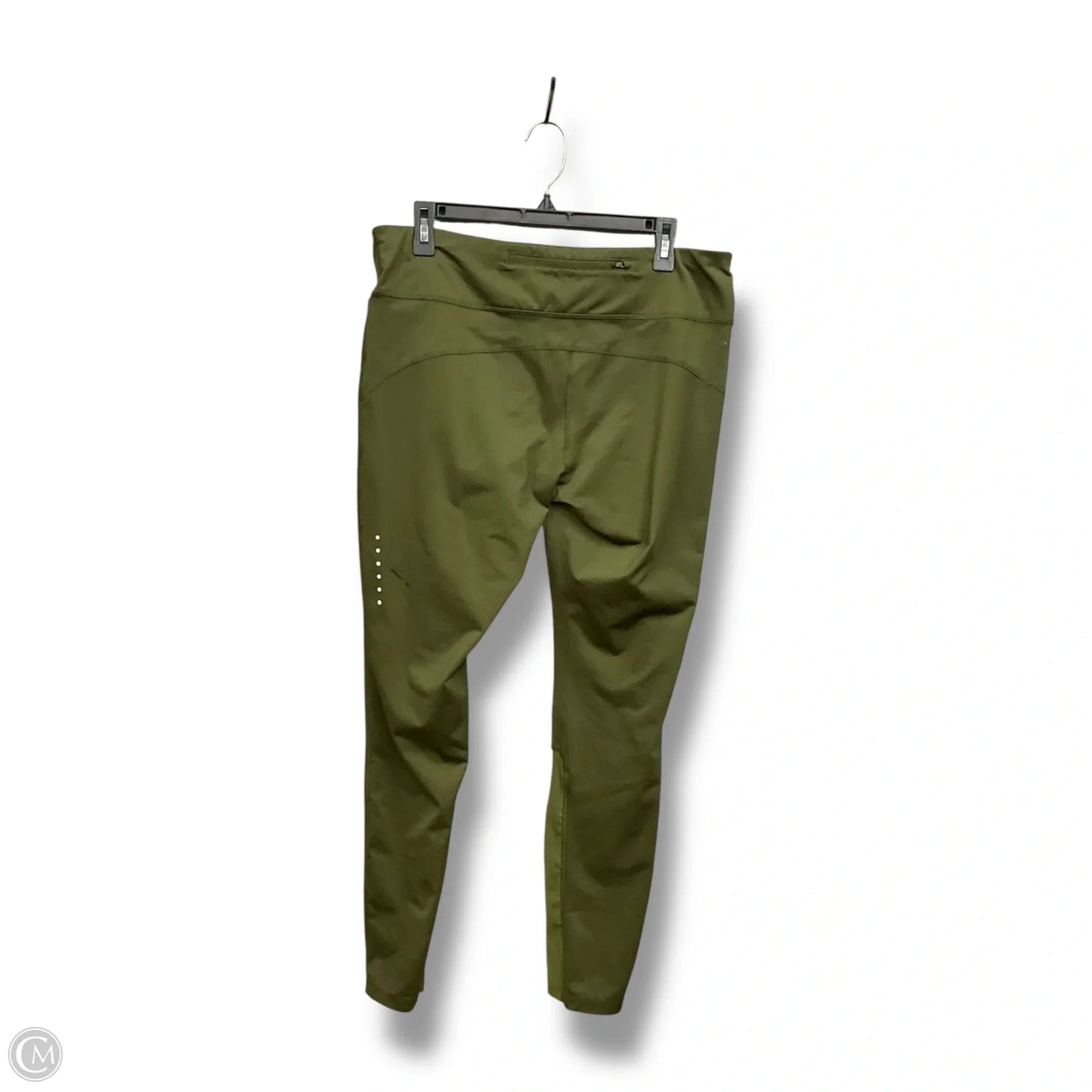 Athletic Leggings By Nike Apparel In Green, Size: Xl