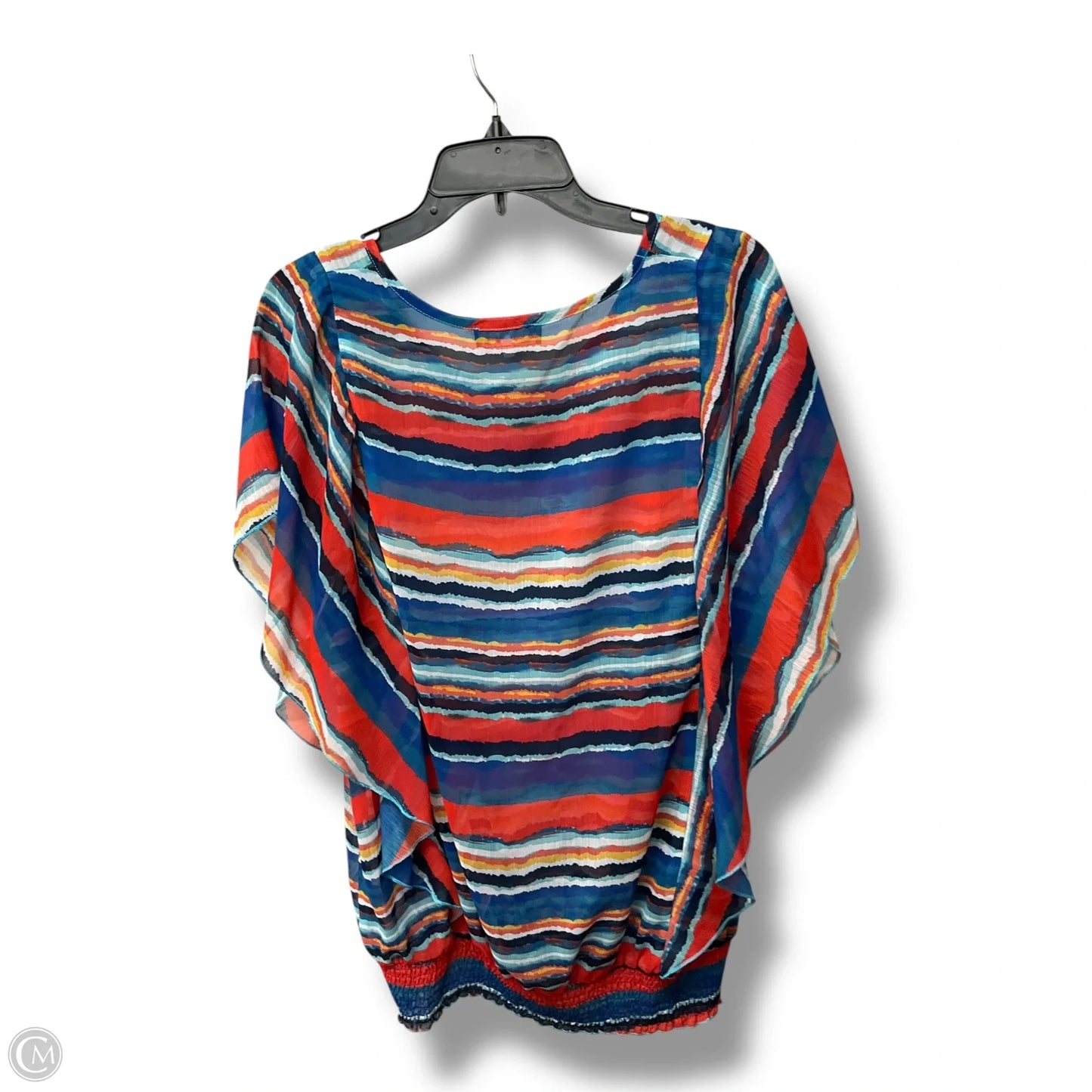 Top Sleeveless By Clothes Mentor In Multi-colored, Size: 1x