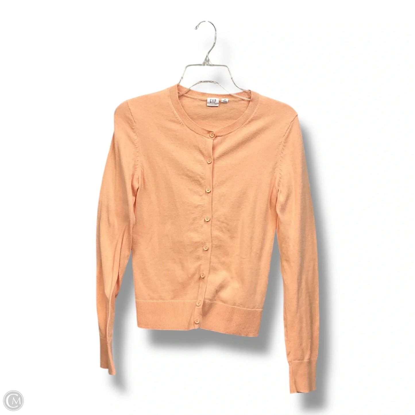 Cardigan By Gap In Peach, Size: Xs