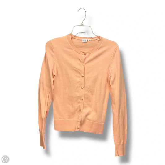 Cardigan By Gap In Peach, Size: Xs
