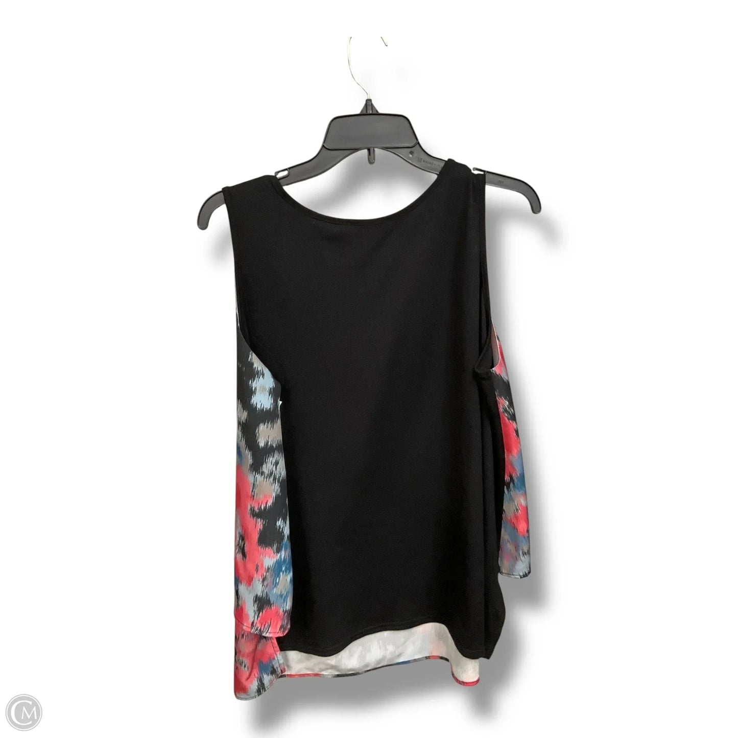 Top Sleeveless By Clothes Mentor In Black, Size: Xl