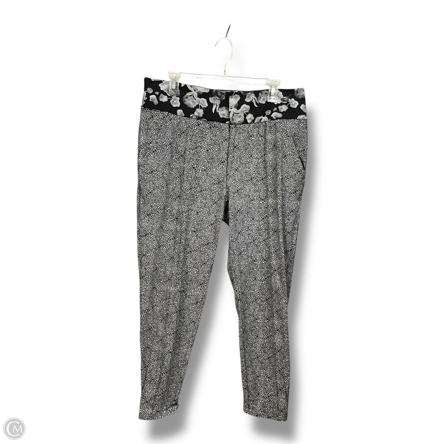 Athletic Pants By Lululemon In Floral Print, Size: M