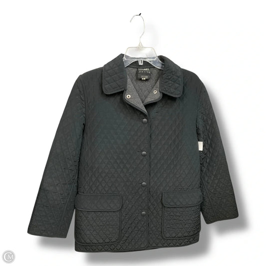 Coat Puffer & Quilted By Hilary Radley In Black, Size: S