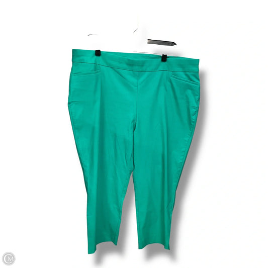 Pants Dress By Chicos In Green, Size: 18