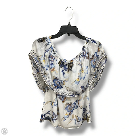 Top Sleeveless By White House Black Market In Blue, Size: Sp