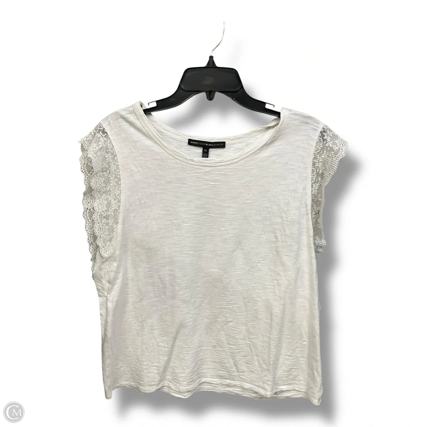 Top Sleeveless By White House Black Market In White, Size: Xl