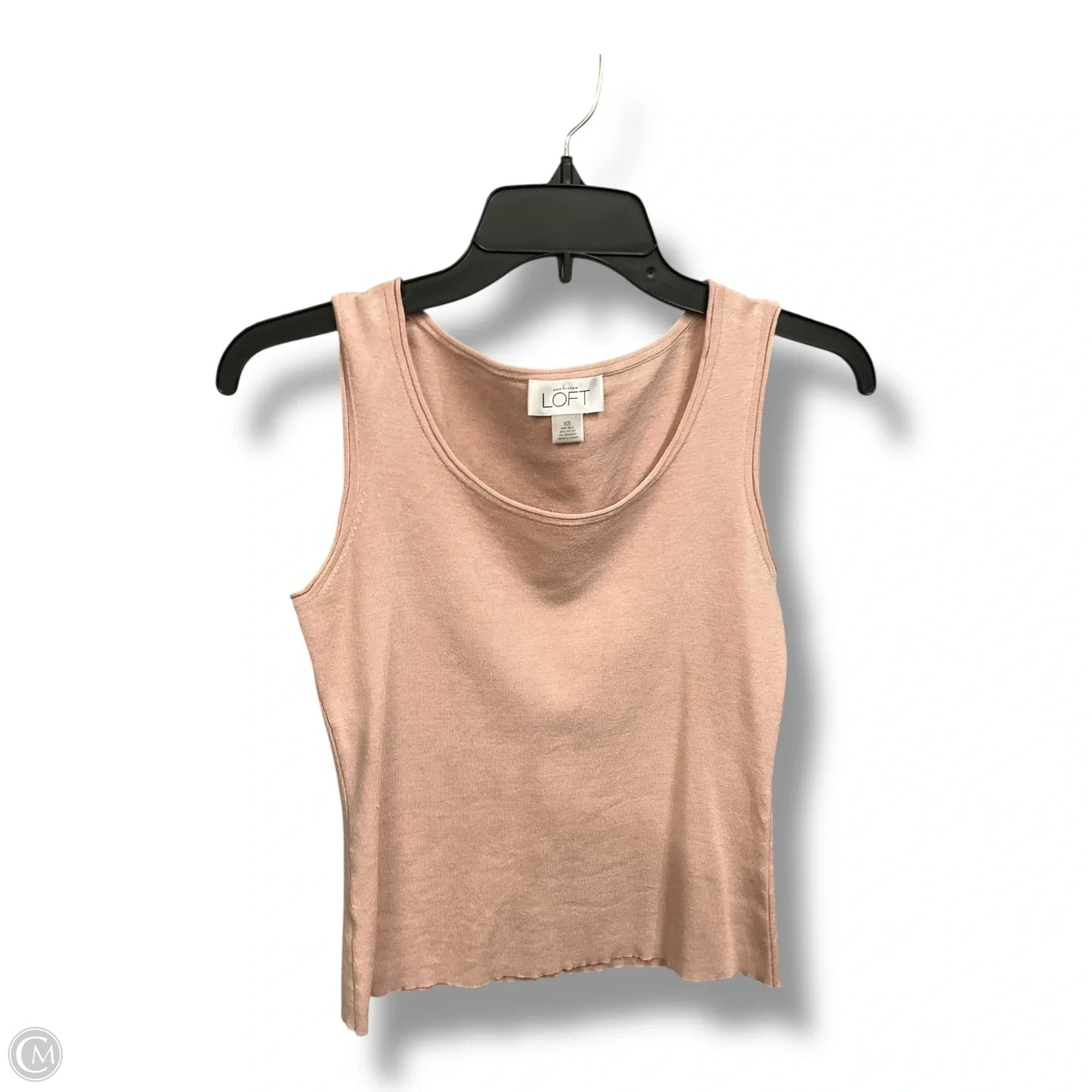 Top Sleeveless By Loft In Peach, Size: Xs