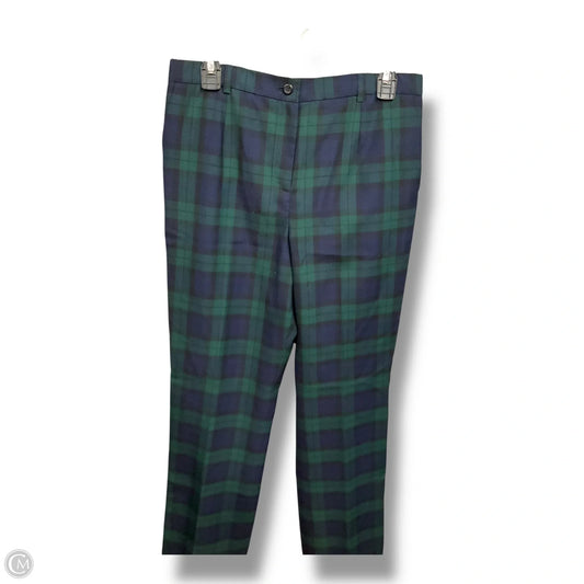 Pants Dress By Pendleton In Green, Size: 8