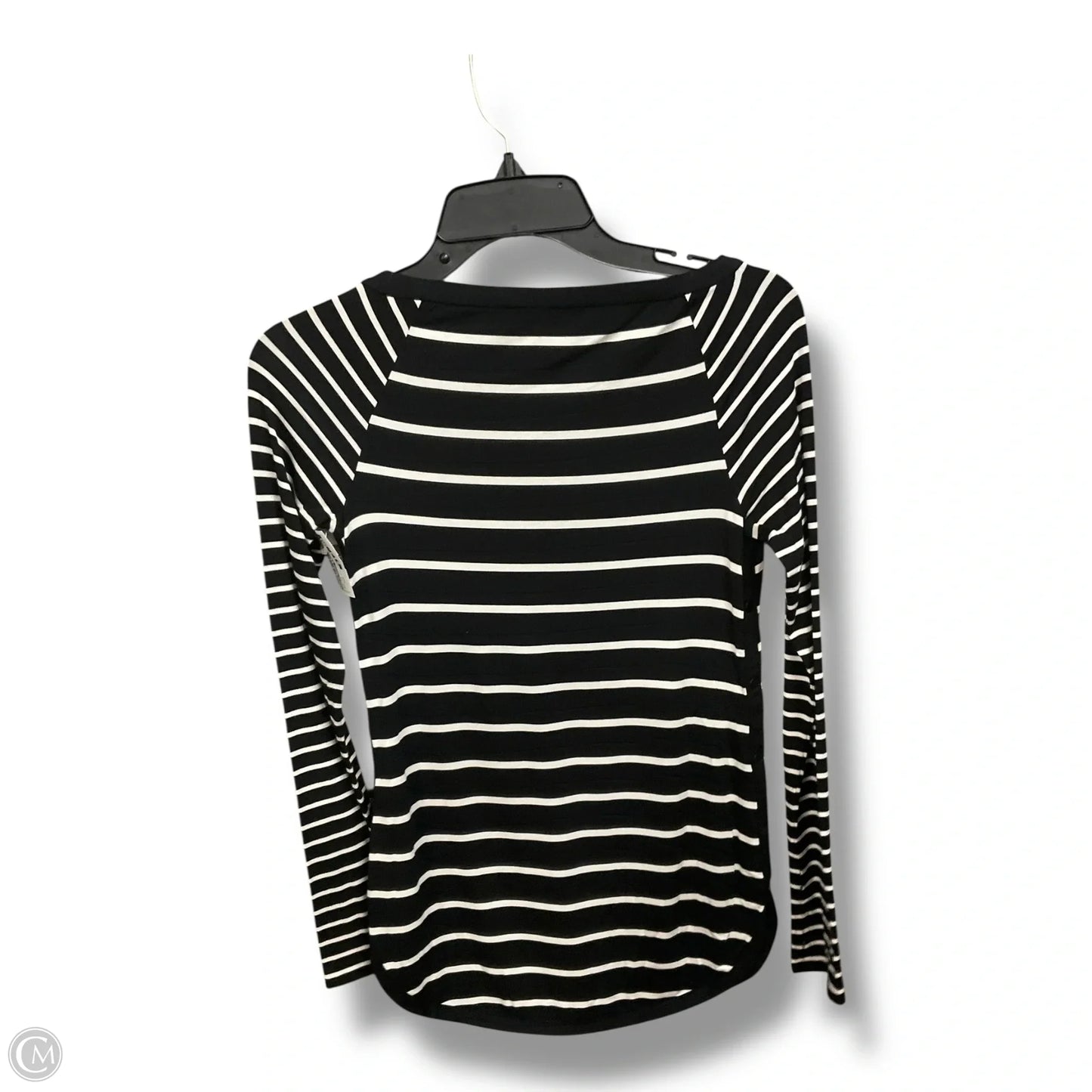 Top Long Sleeve By White House Black Market In Striped Pattern, Size: Xxs