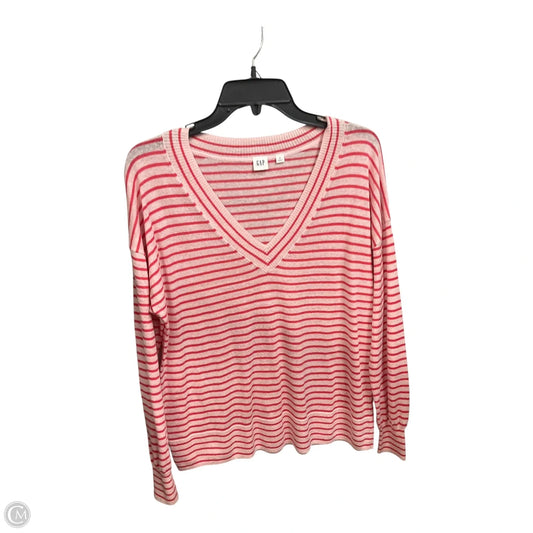 Top Long Sleeve By Gap In Pink, Size: M
