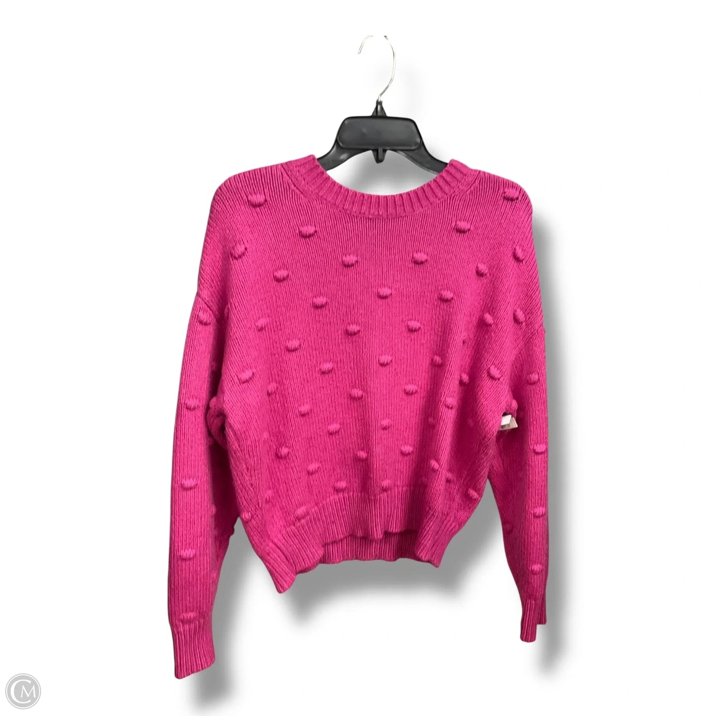 Sweater By Ann Taylor In Pink, Size: L