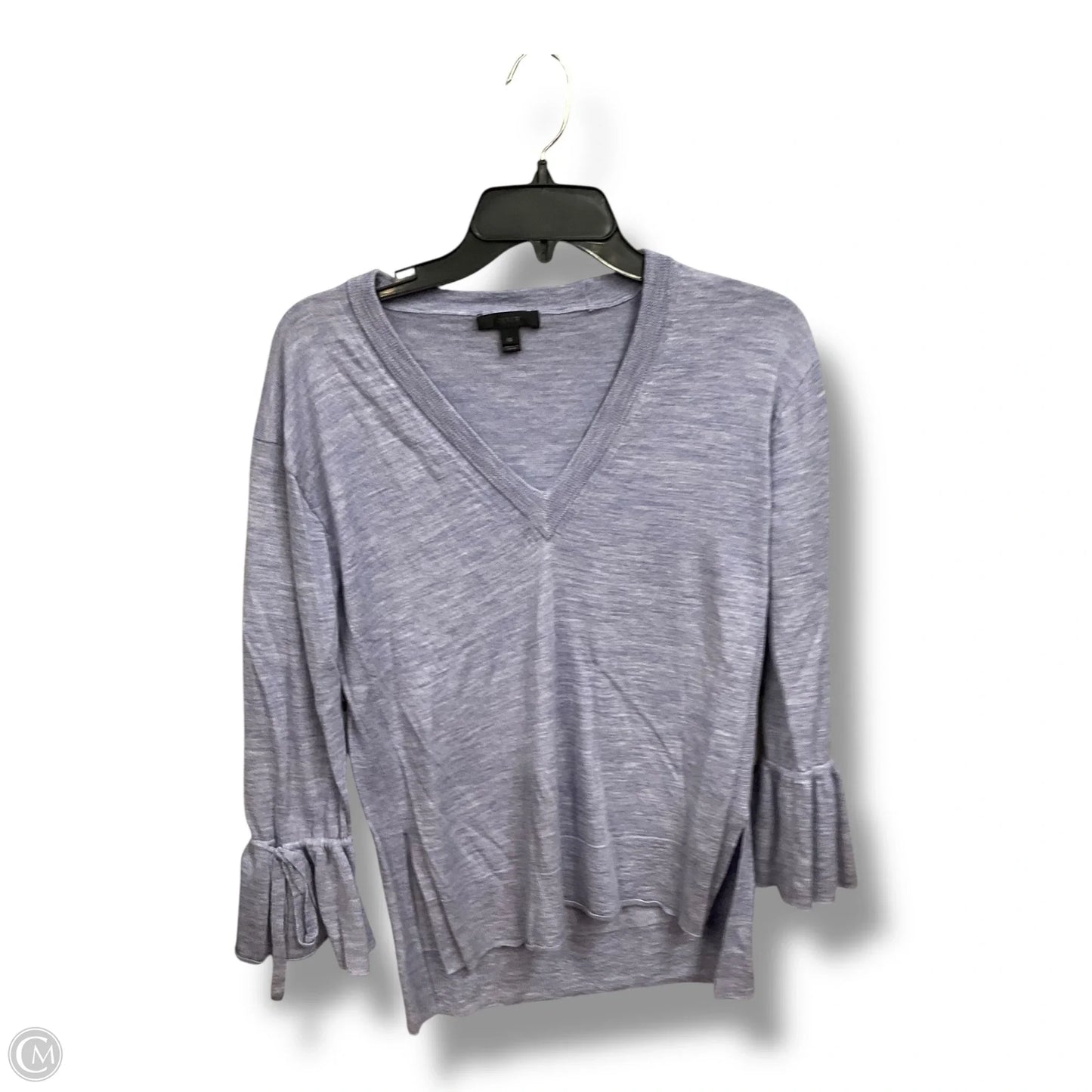 Top Long Sleeve By J. Crew In Blue, Size: Xs