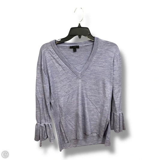 Top Long Sleeve By J. Crew In Blue, Size: Xs